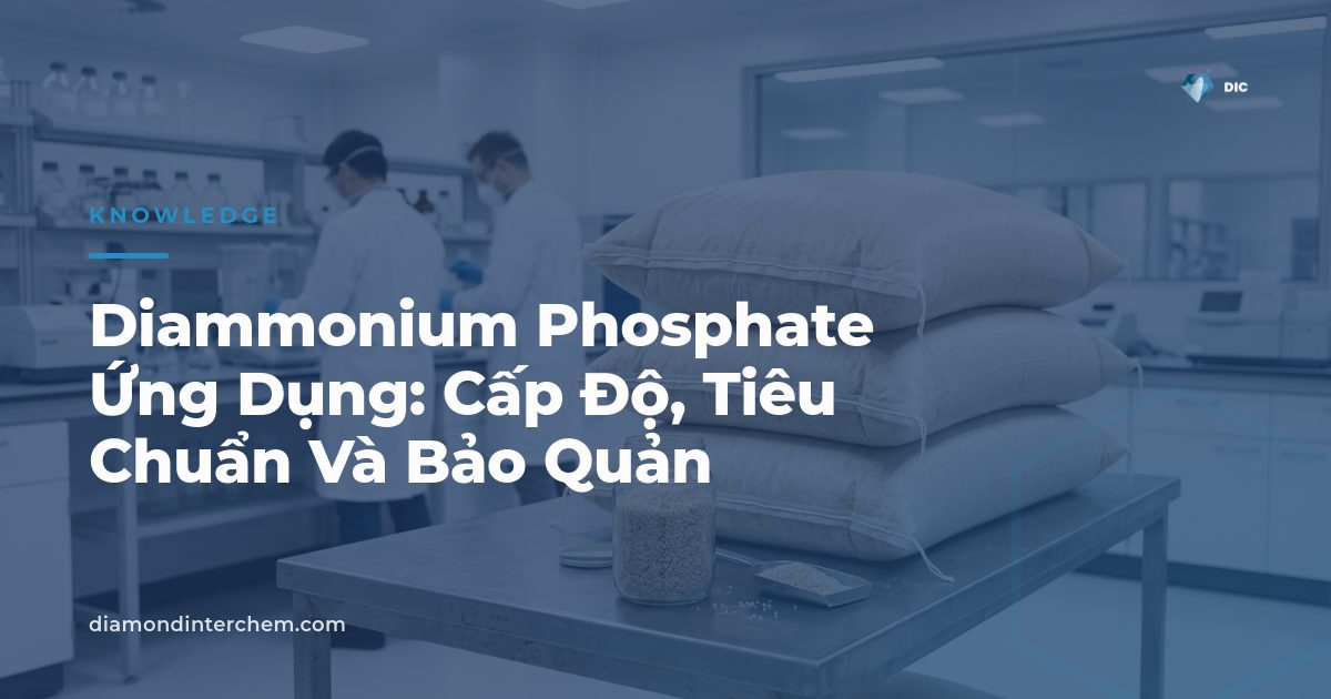 Bao Diammonium Phosphate ứng dụng trong nông nghiệp, thực phẩm và công nghiệp trên pallet