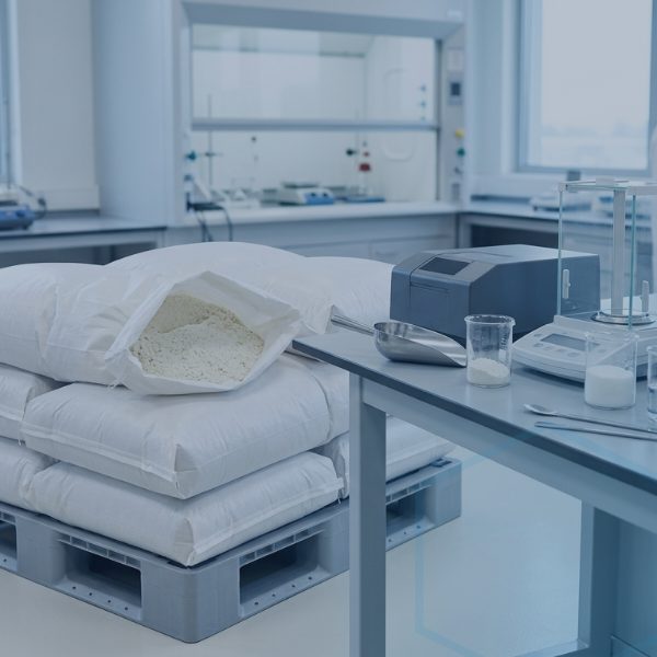 White crystalline dicyandiamide grades powder used in fertilizer and epoxy curing applications
