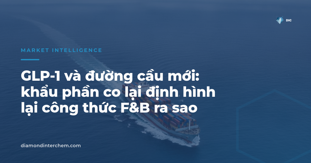GLP-1 nhu cầu thực phẩm dịch chuyển — định dạng snack khẩu phần kiểm soát trên dây chuyền sản xuất