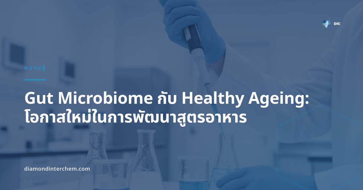 Gut Microbiome กับ Healthy Ageing: โอกาสใหม่ในการพัฒนาสูตรอาหาร
