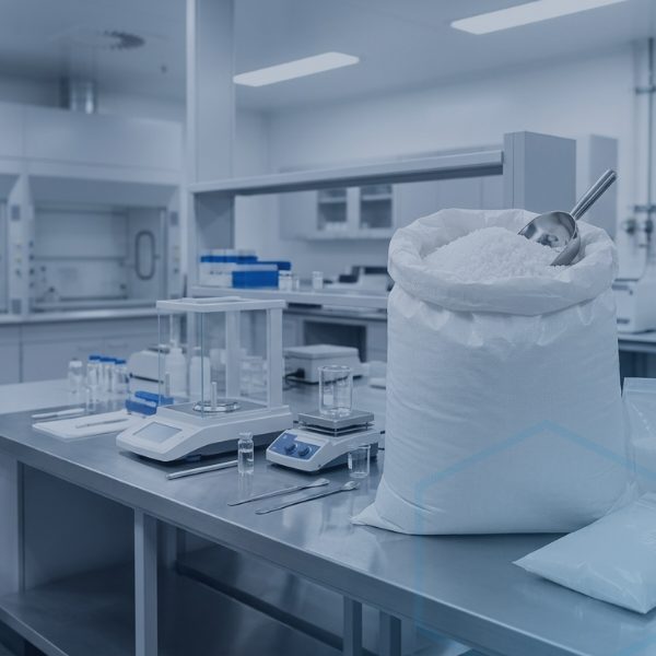 White crystalline magnesium acetate grades packaged for industrial and pharmaceutical use