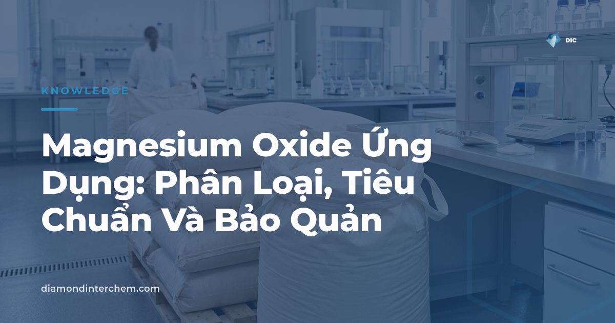 Bột magnesium oxide ứng dụng trong thức ăn chăn nuôi, cao su và dược phẩm