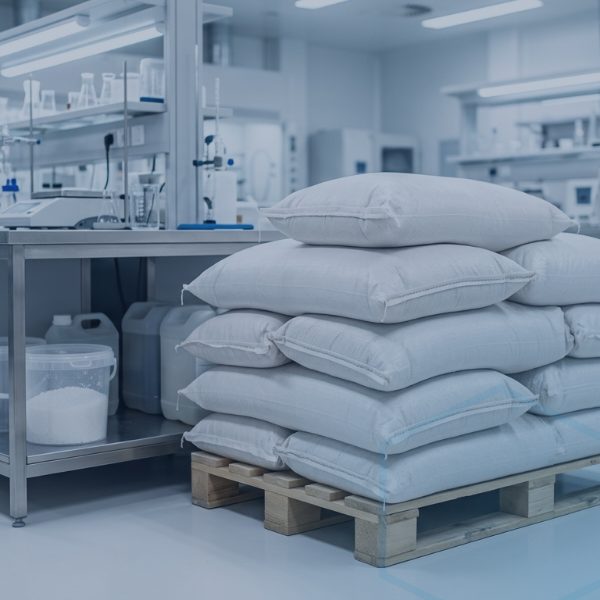 Crystalline powder illustrating monopotassium phosphate grades used in food, fertilizer, and pharmaceutical buffer applications