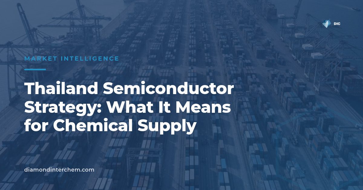 Semiconductor fabrication cleanroom equipment, symbolizing Thailand semiconductor strategy investment and materials buildout