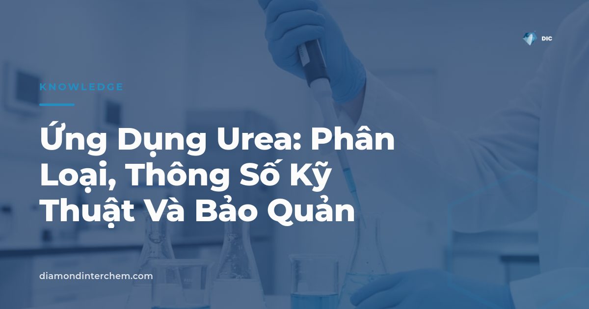 Hạt urea dạng rắn minh họa ứng dụng urea trong nông nghiệp và công nghiệp