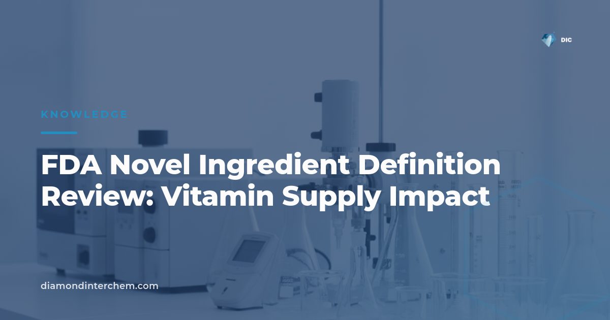 FDA building exterior symbolizing the FDA novel ingredient definition review for vitamins